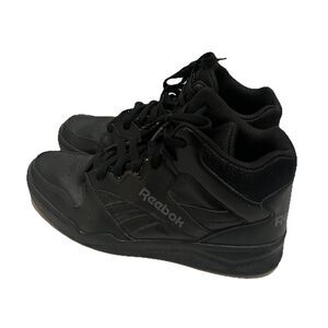 REEBOK Men's High-Top Basketball Leather Shoes Motion Control Black Men Size 7.5